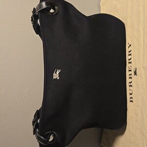 Burberry Blue Label Shoulder Bag Black & Blue Nova